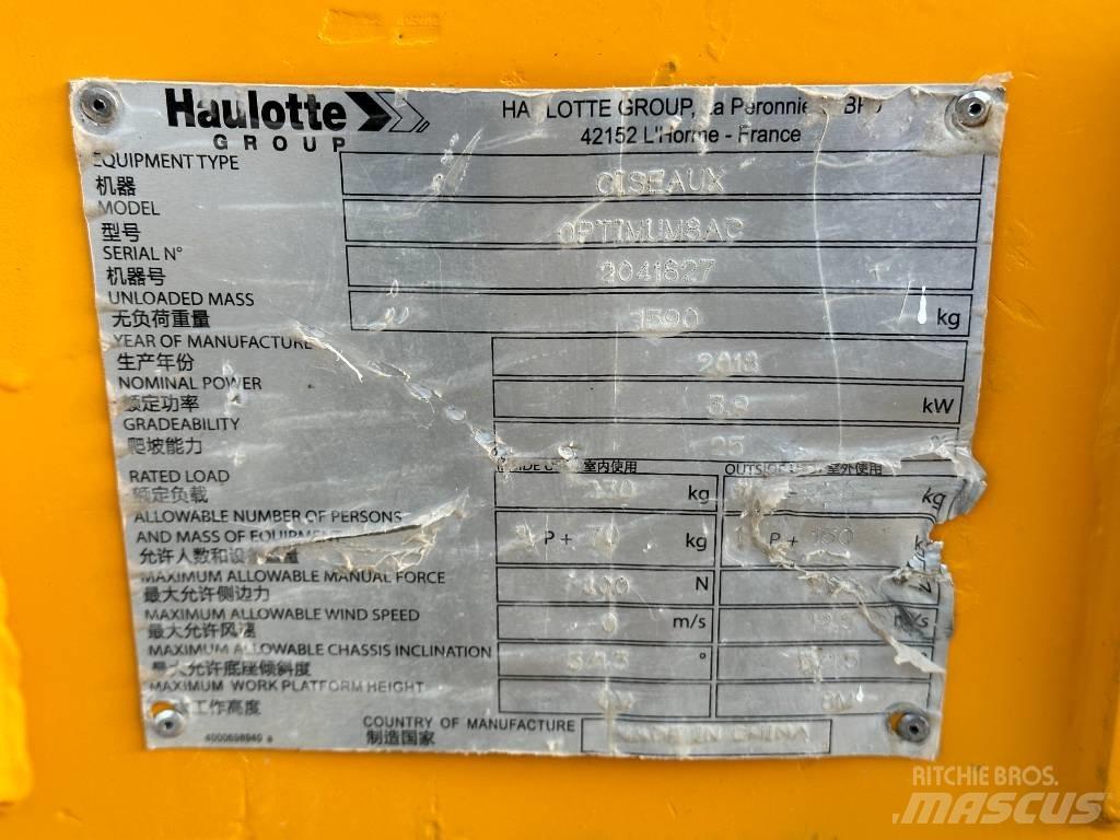 Haulotte OPTIMUM 8 Scissor lifts
