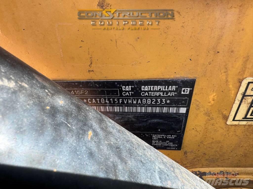 CAT 415F 2 Backhoe