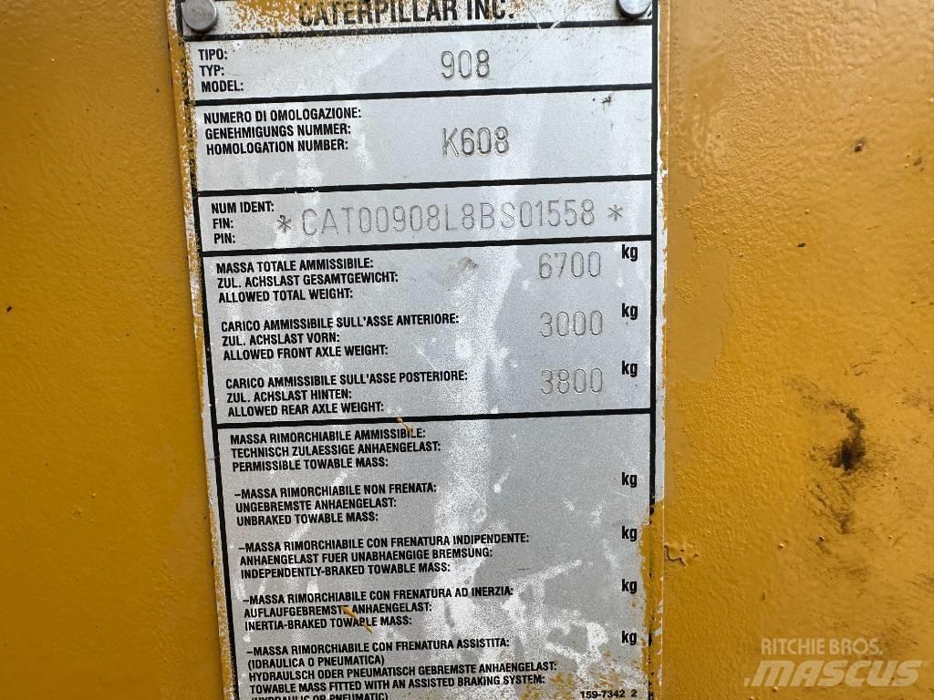 CAT 908 Wheel loaders