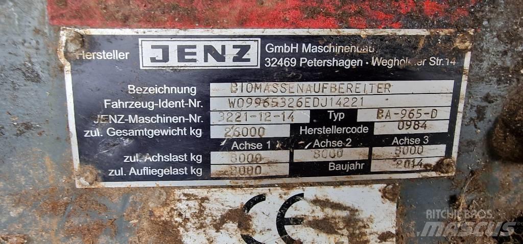 JENZ BA 965 D Mobile crushers