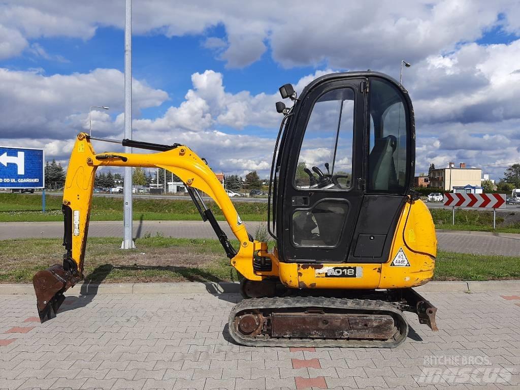 JCB 8018 Mini excavators < 7t (Mini diggers)