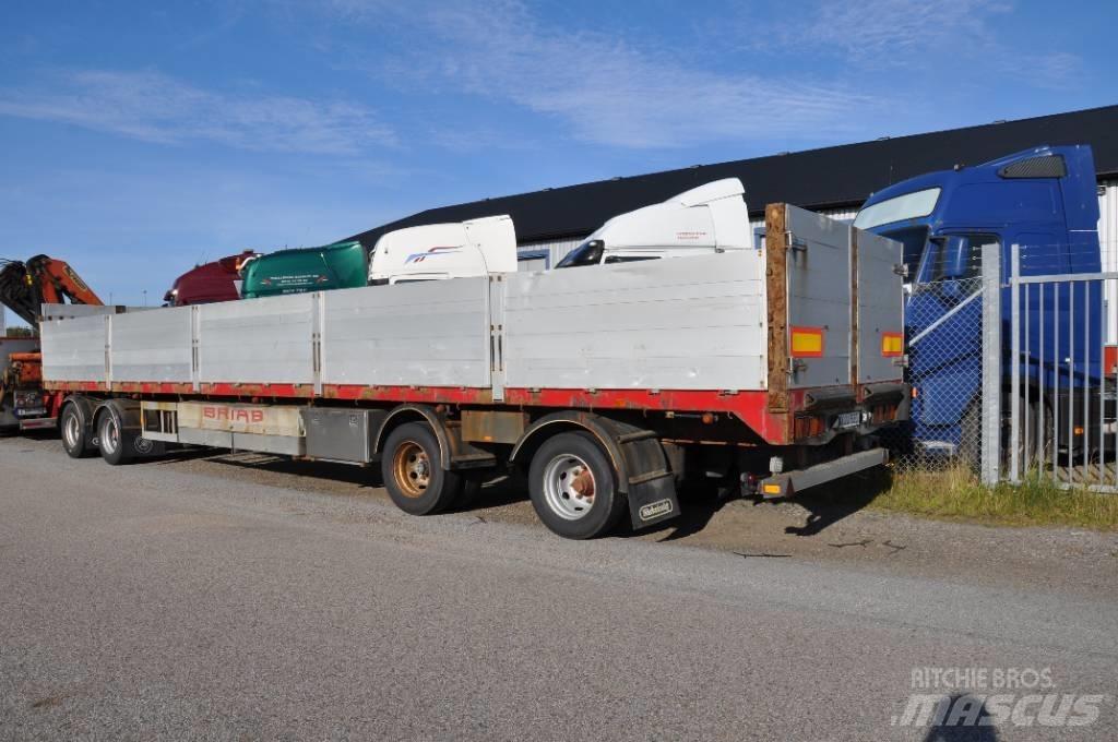 Briab SBLP4P-36-125 Flatbed/Dropside trailers