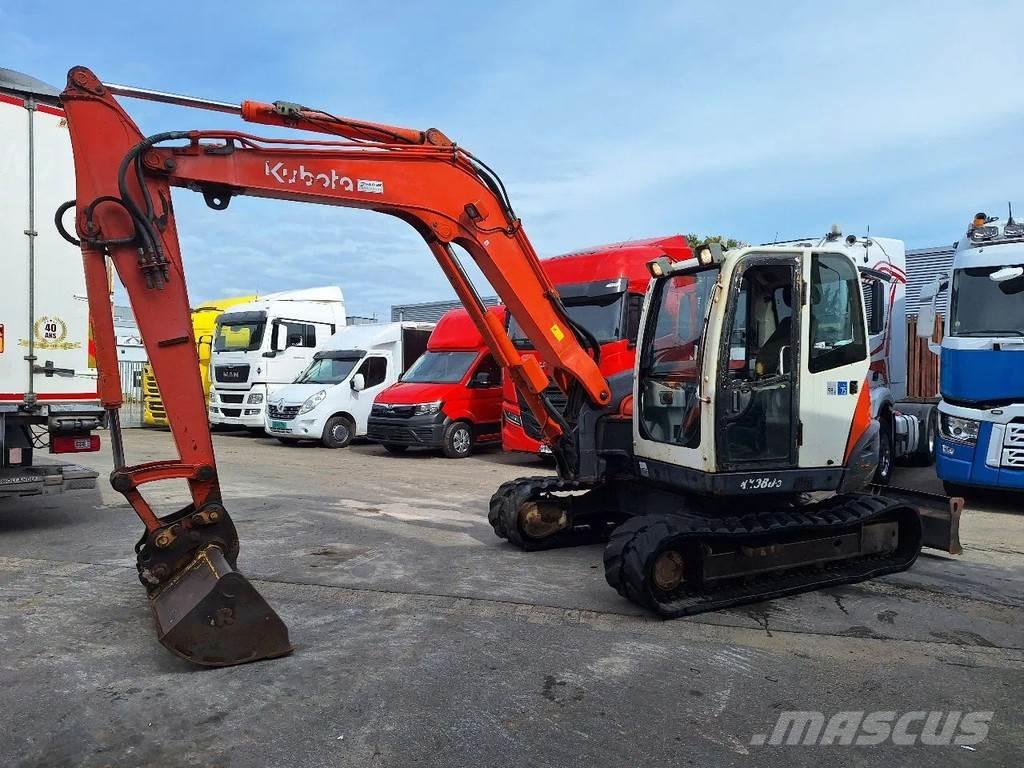 Kubota KX080 Mini excavators  7t - 12t