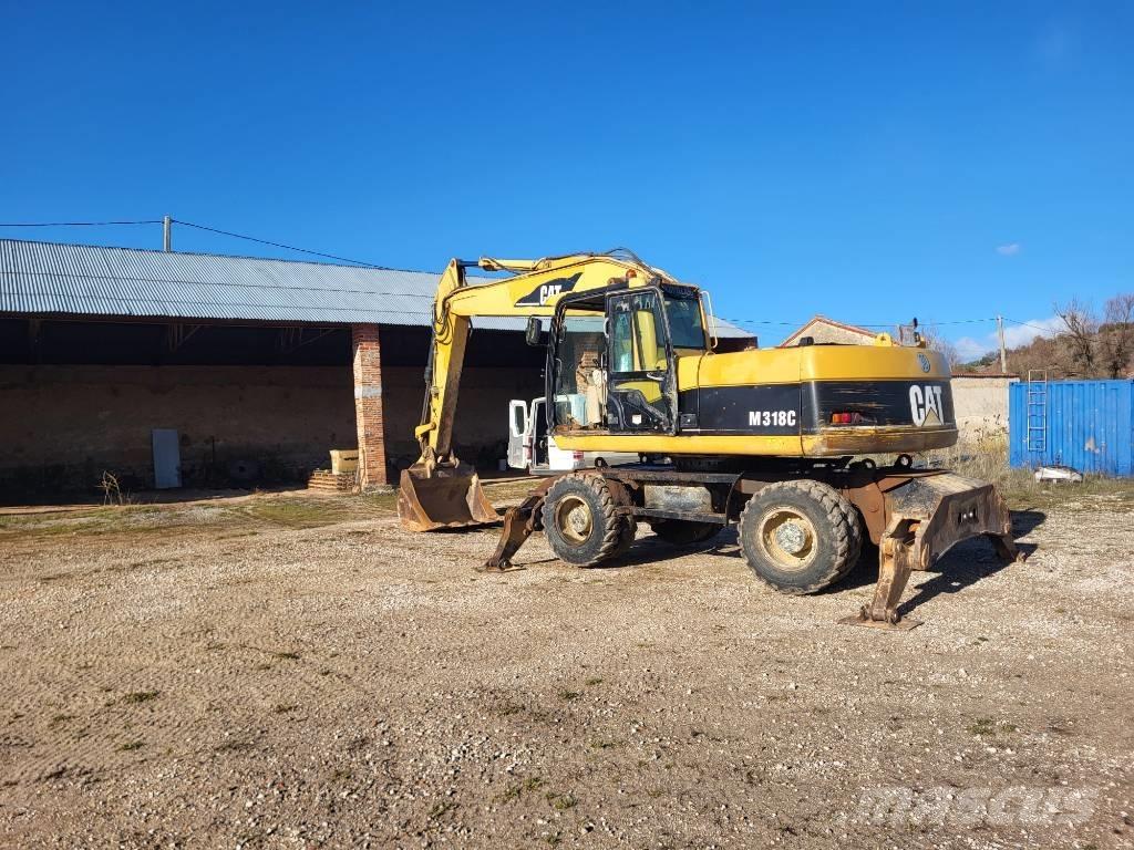 CAT M318c Wheeled excavators