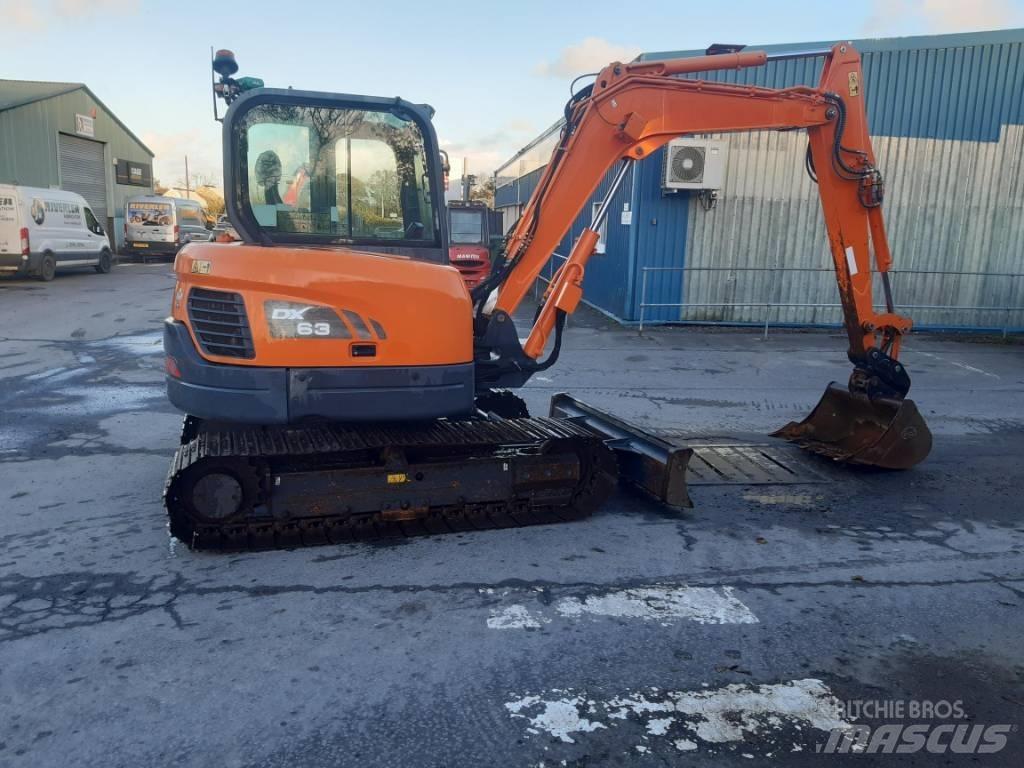 Doosan DX 63-3 Crawler excavators