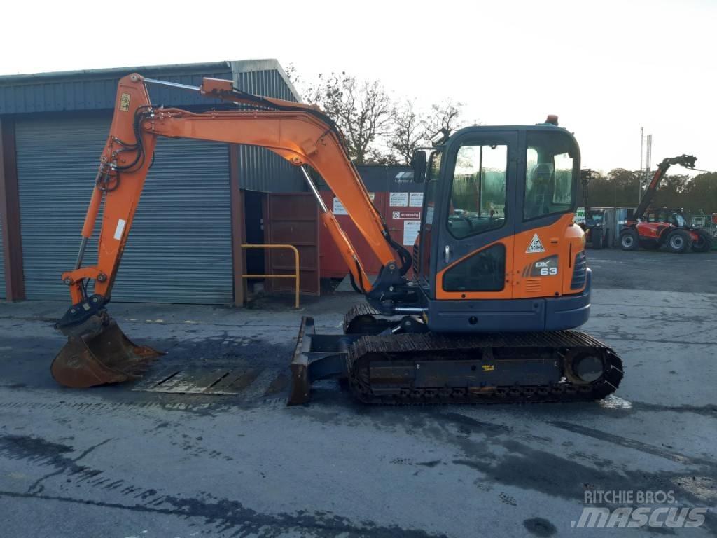 Doosan DX 63-3 Crawler excavators