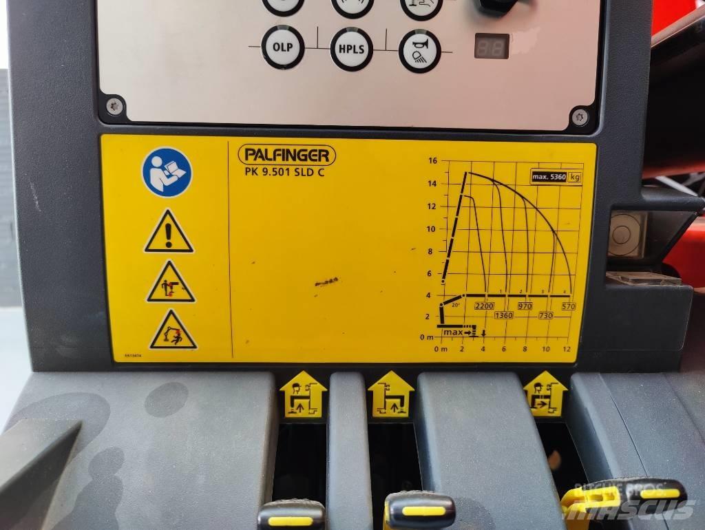Palfinger PK 9501 Loader cranes