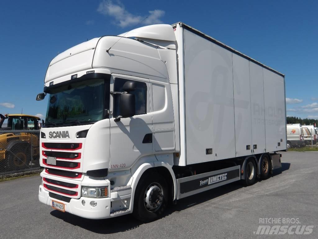 Scania R490 6x2 Box trucks