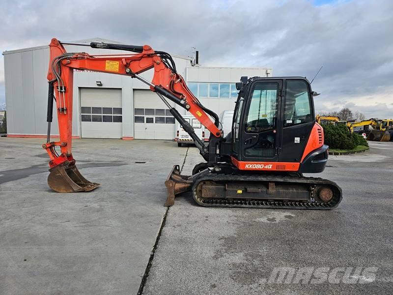 Kubota KX 080-4 Mini excavators  7t - 12t