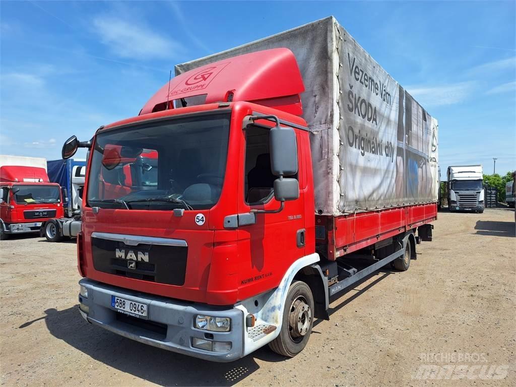 MAN TGL 8.180 Flatbed / Dropside trucks