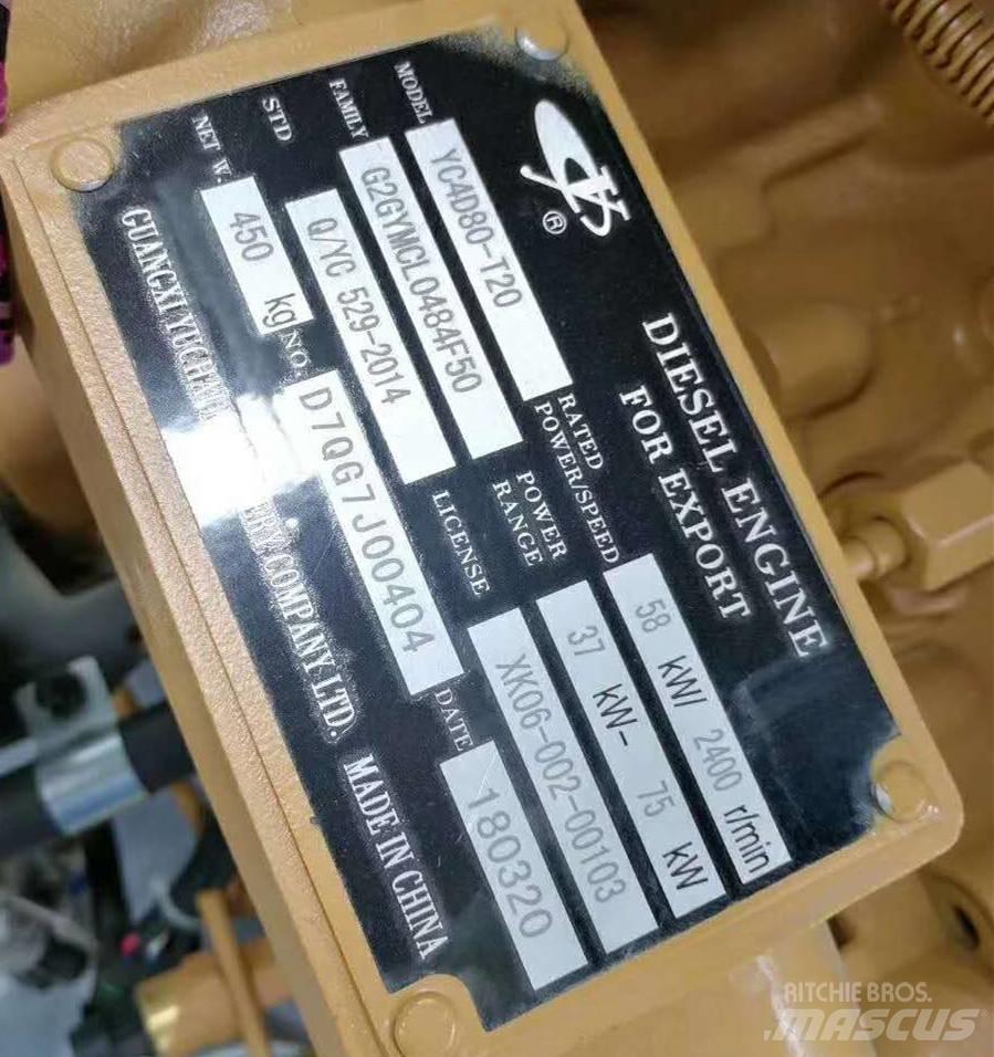 Yuchai YC4D80-T20 Engines
