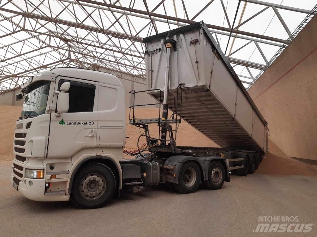 Zaslaw 50m3 Tipper semi-trailers
