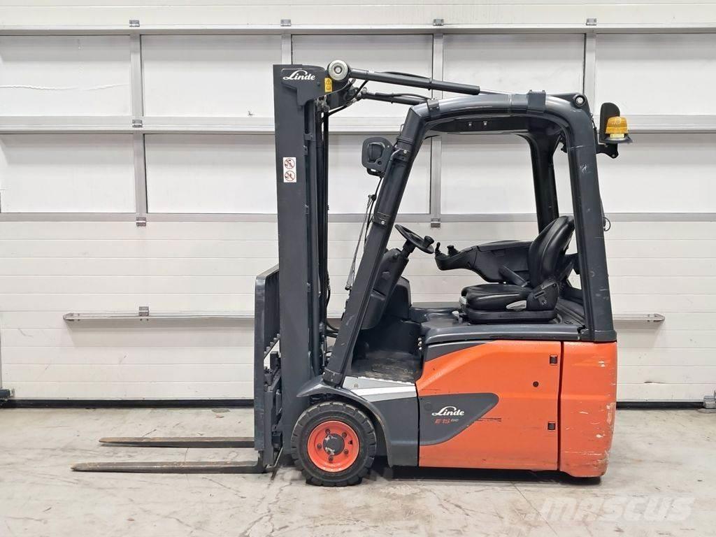 Linde E15-02 Electric forklift trucks