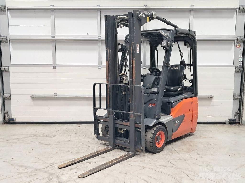 Linde E15-02 Electric forklift trucks