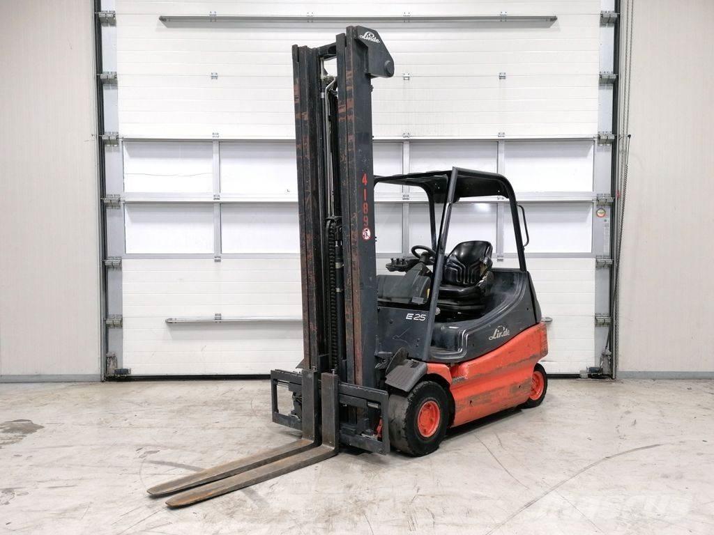Linde E25-02 Electric forklift trucks