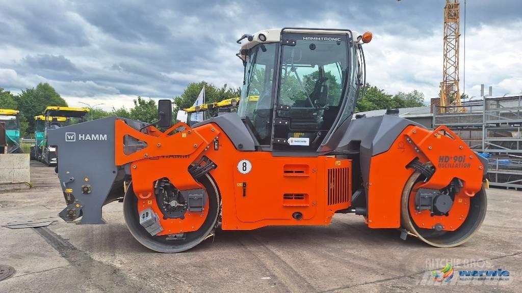 Hamm HD+ 90i VO-S Twin drum rollers