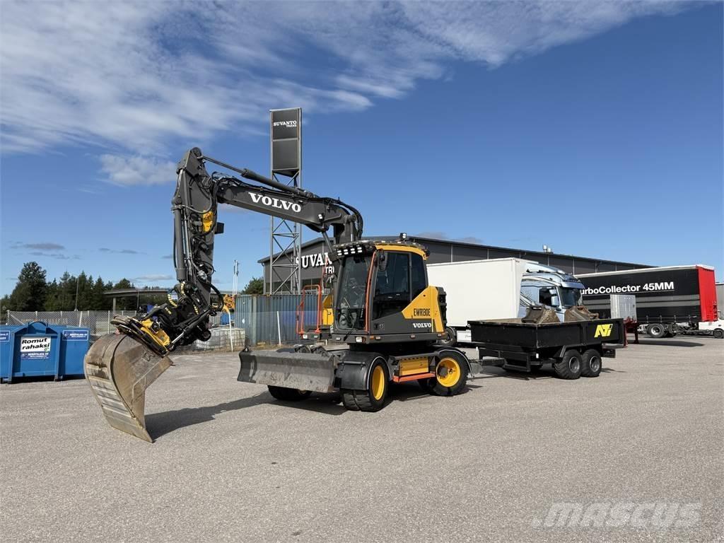 Volvo EWR130E Wheeled excavators