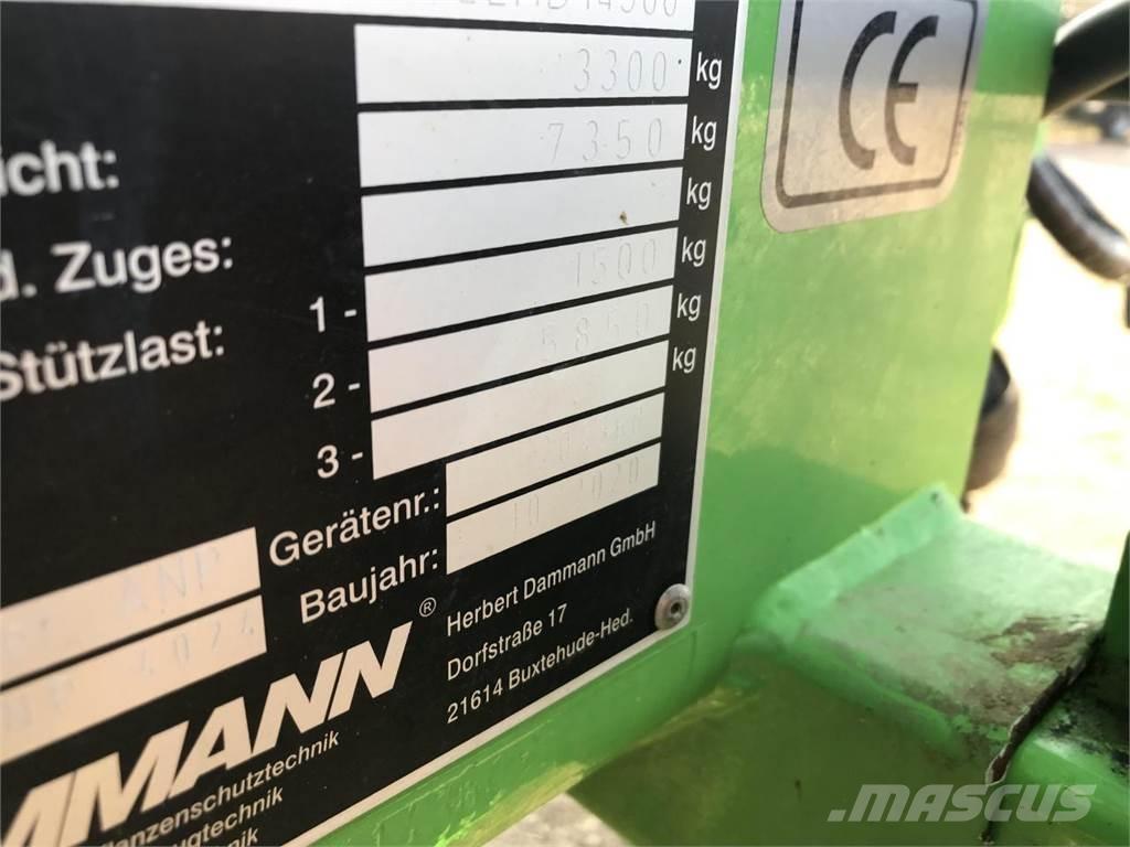 Dammann ANP 4024 Trailed sprayers