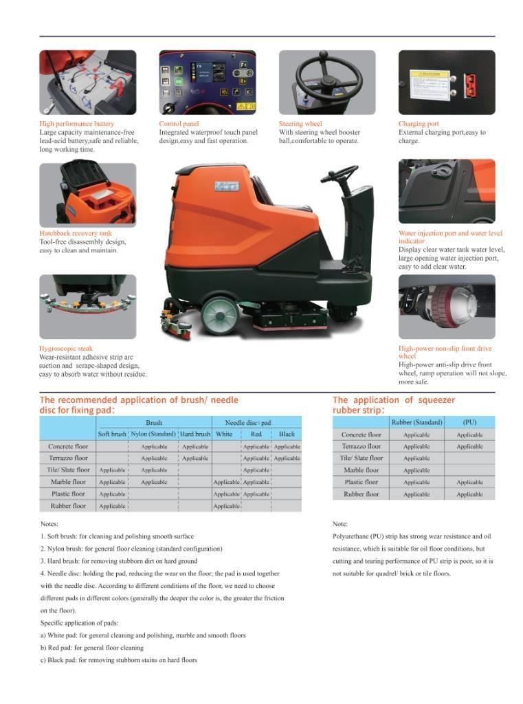 Noblelift NR1060 Combination sweeper scrubbers