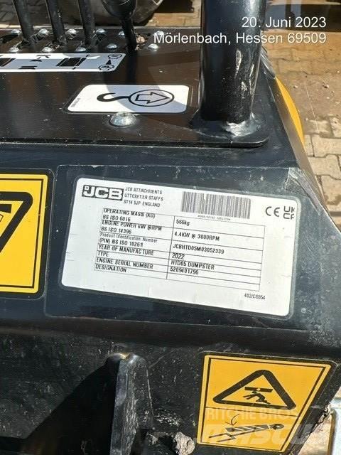 JCB HTD5 mit Tritt Site dumpers