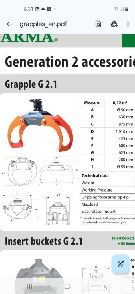 Farma 0,12 koura Grapples