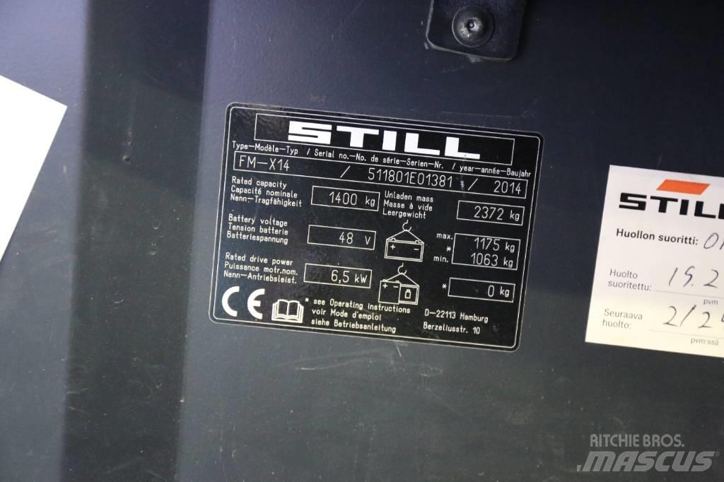Still FMX14 Reach truck