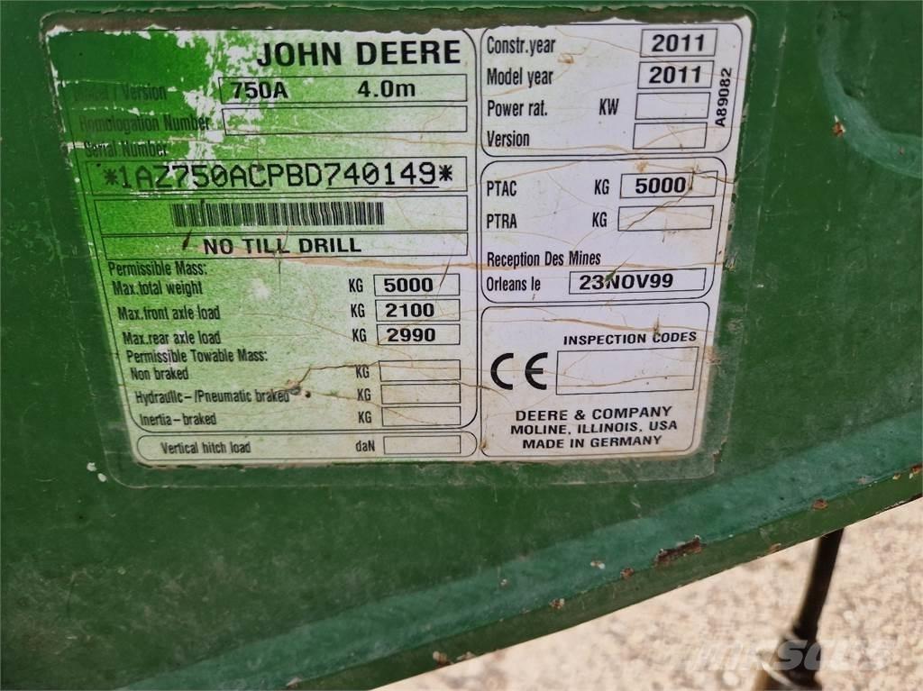 John Deere 750 A Combination drills