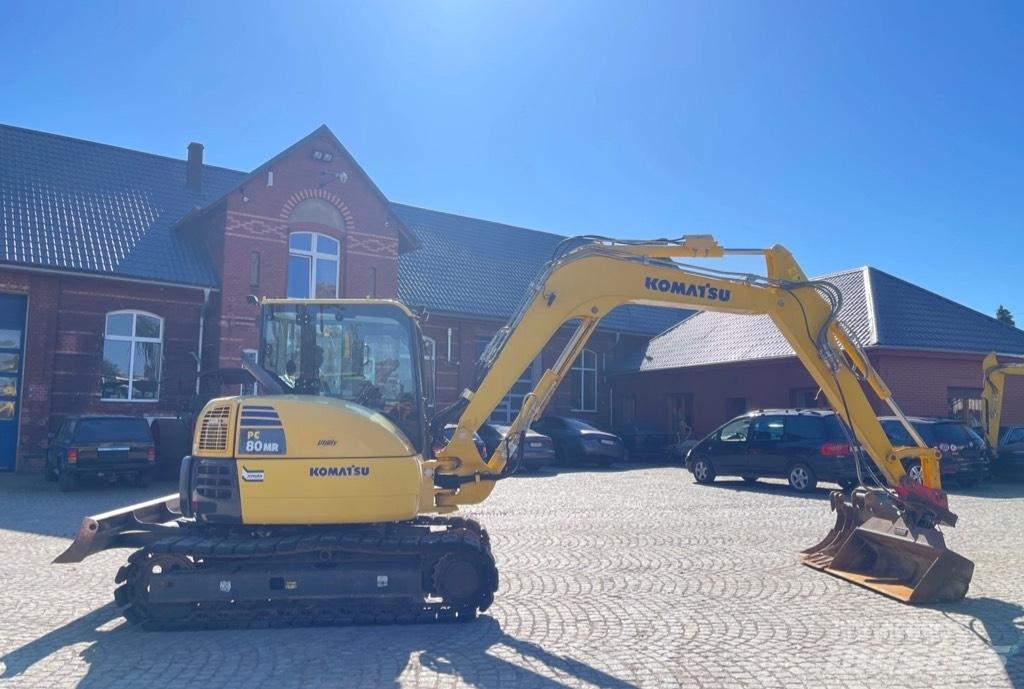 Komatsu PC 80 MR-3 Mini excavators  7t - 12t