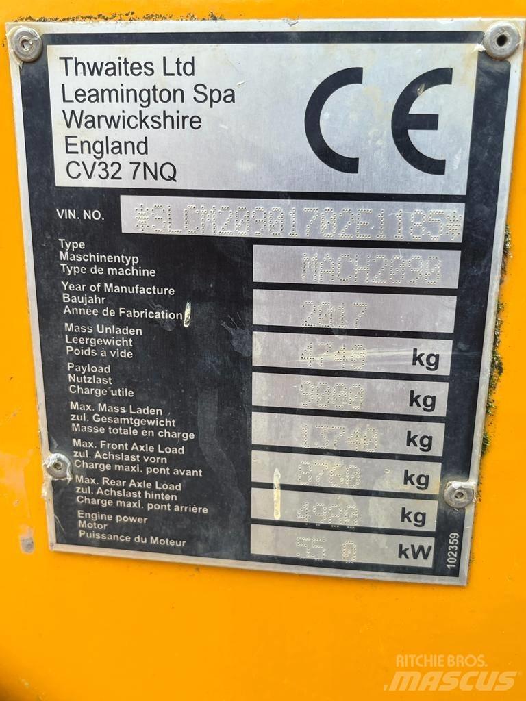 Thwaites 9T Site dumpers
