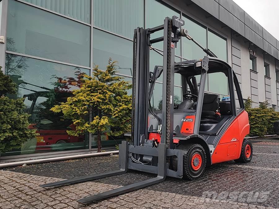 Linde H25D Diesel trucks