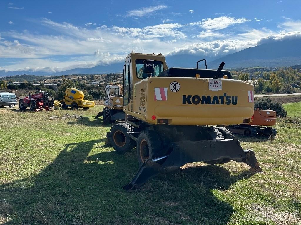 Komatsu PW 170-6 Wheeled excavators