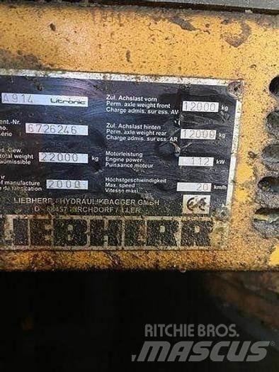 Liebherr A914 Special excavators