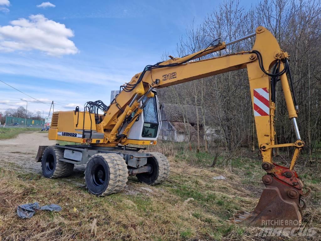 Liebherr 312 A Wheeled excavators