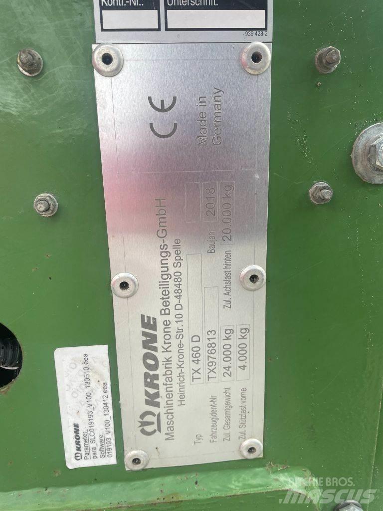 Krone TX 460 D Other trailers