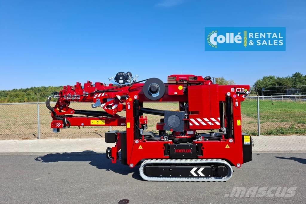 Hoeflon C10e | 2025 Mini cranes