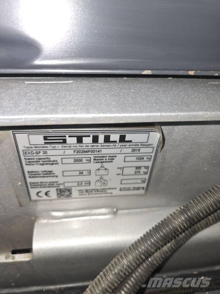 Still EXD SF 20I Self propelled stackers