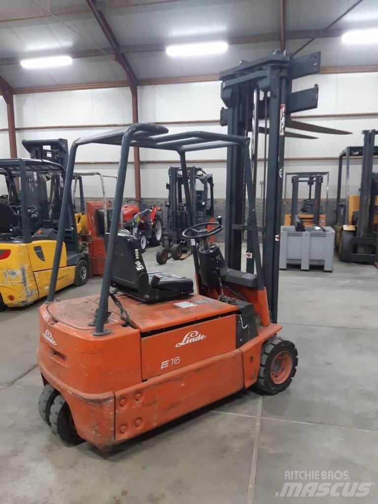 Linde E 16 Electric forklift trucks