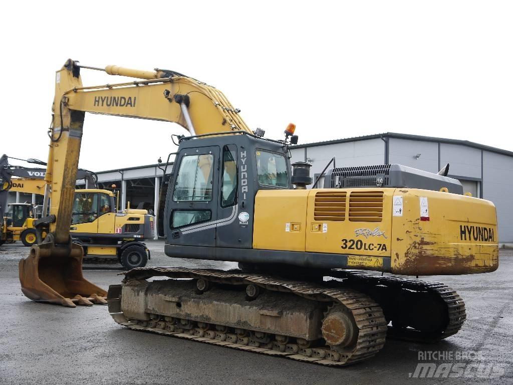 Hyundai R 320 LC-7A Crawler excavators