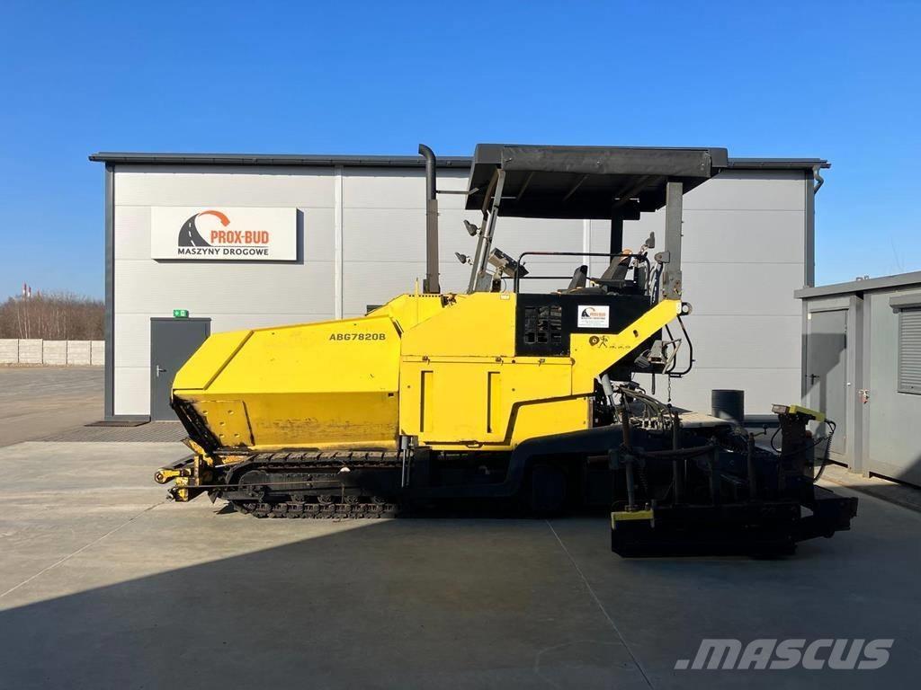 Volvo ABG 7820 Asphalt pavers