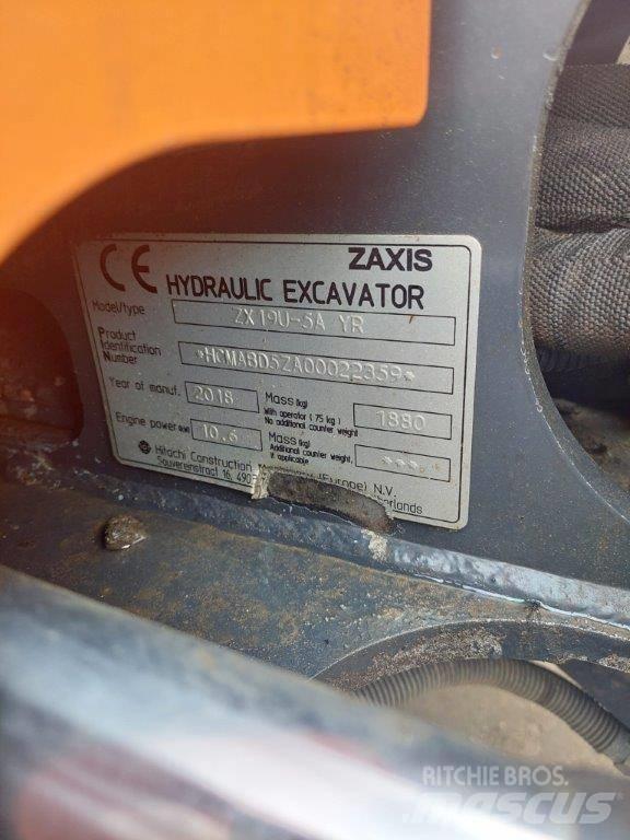 Hitachi ZX 19 U-5 Mini excavators < 7t (Mini diggers)