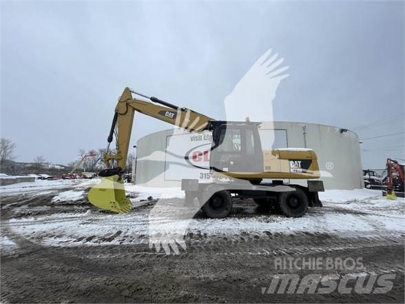CAT M318D Wheeled excavators