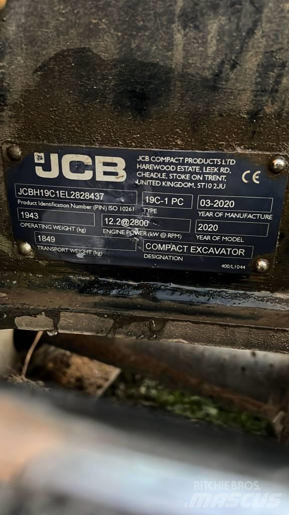 JCB 19 C-1 Mini excavators < 7t (Mini diggers)