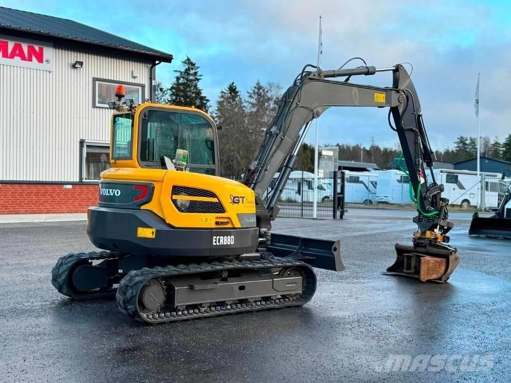 Volvo ECR 88 D Mini excavators  7t - 12t