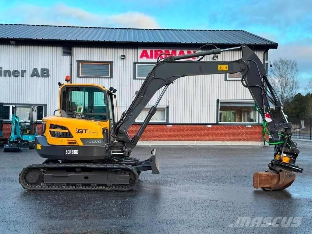 Volvo ECR 88 D Mini excavators  7t - 12t
