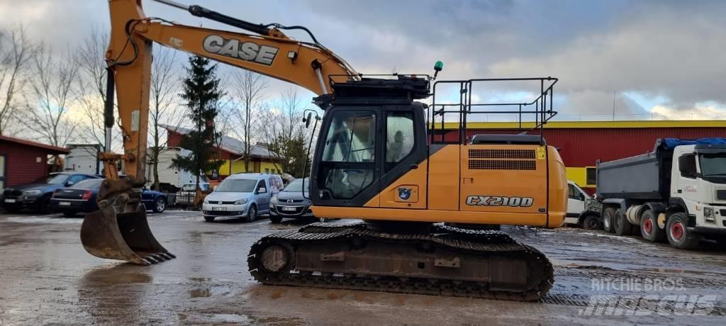 CASE CX 210 D Crawler excavators