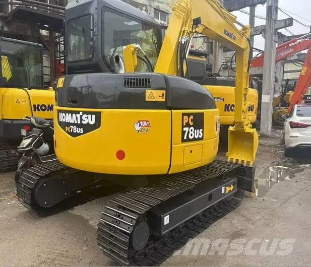  Komats PC78US-6 Mini excavators  7t - 12t