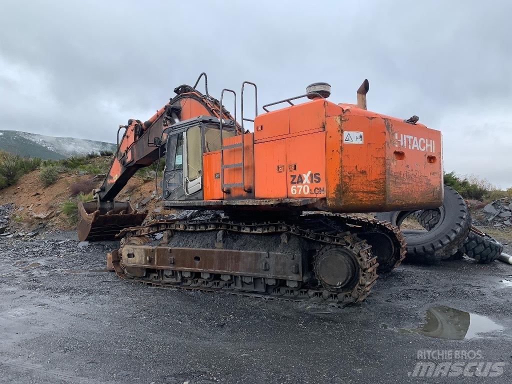 Hitachi 670 LCH-3 Crawler excavators