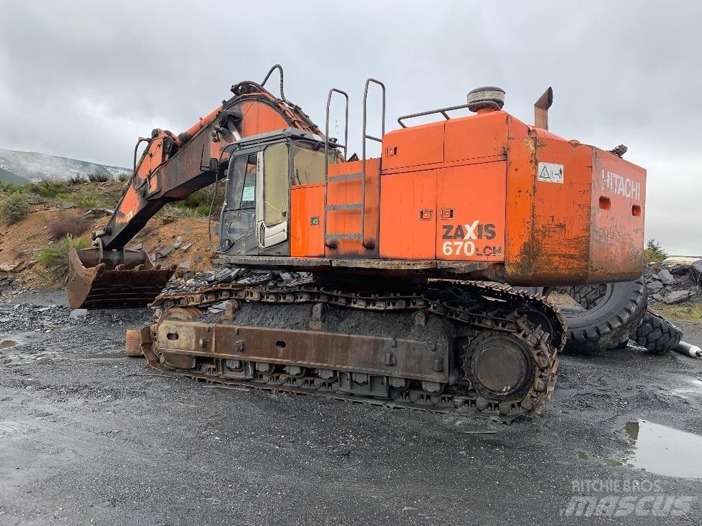 Hitachi 670 LCH-3 Crawler excavators