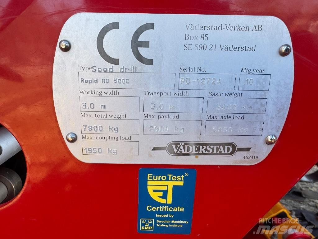 Väderstad Rapid 300C Combination drills