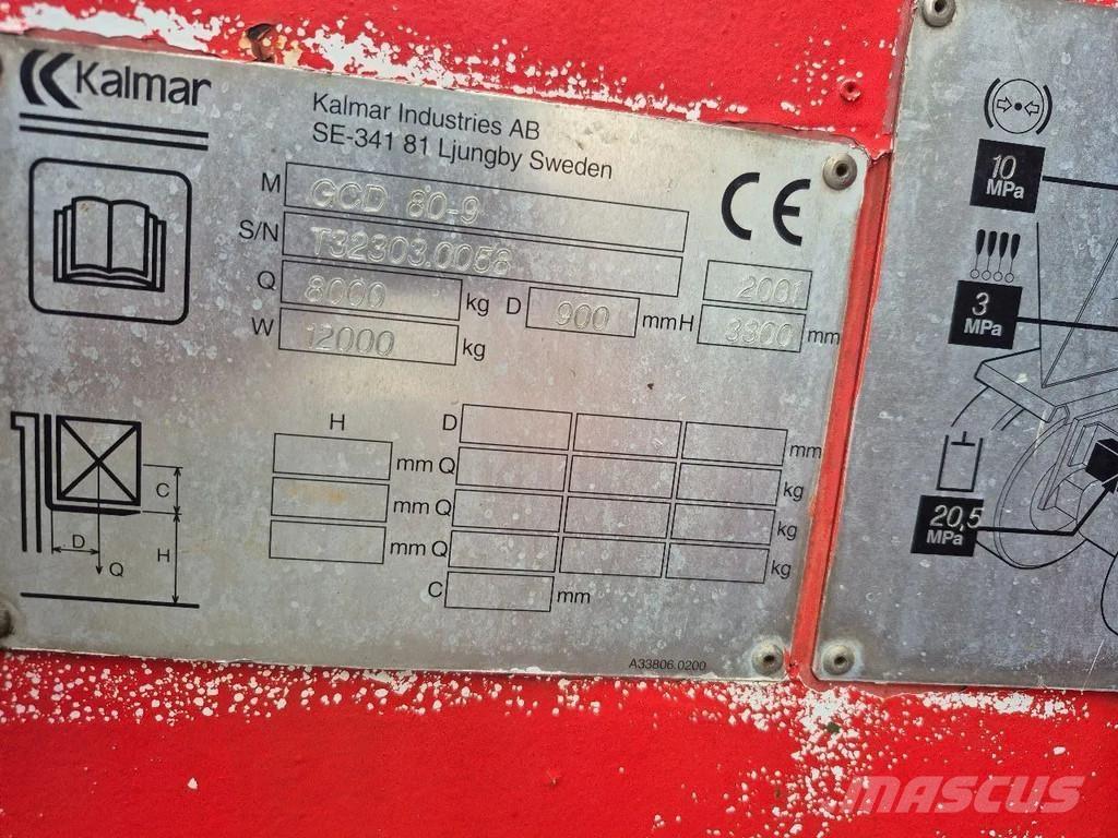 Kalmar Gcd 80-9 LPG trucks